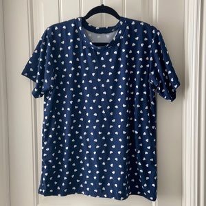 ☘️LAST CHANCE!! Blue Heart Top